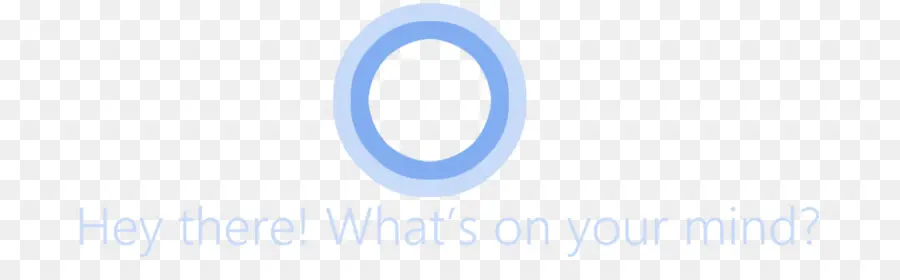 Cercle Bleu，Cortana PNG