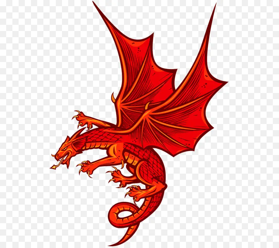 Dragon Rouge，Fantaisie PNG