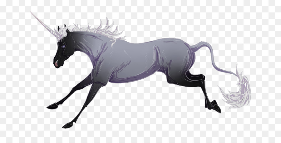 Licorne Noire，Licorne PNG