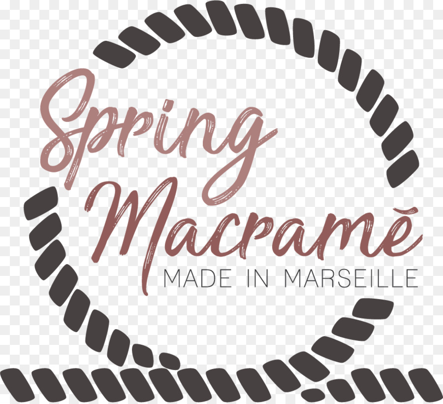 Logo En Macramé，Texte PNG