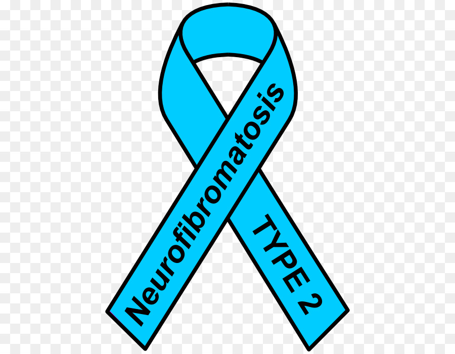 Ruban De Neurofibromatose，Bleu PNG