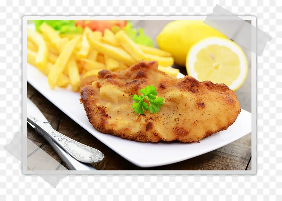 Schnitzel，Repas PNG