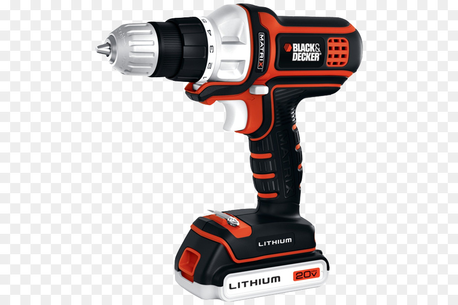 Black Decker Matrice 20volt Max Au Lithium Drilldriver Bdcdmt120，Les Tarières PNG