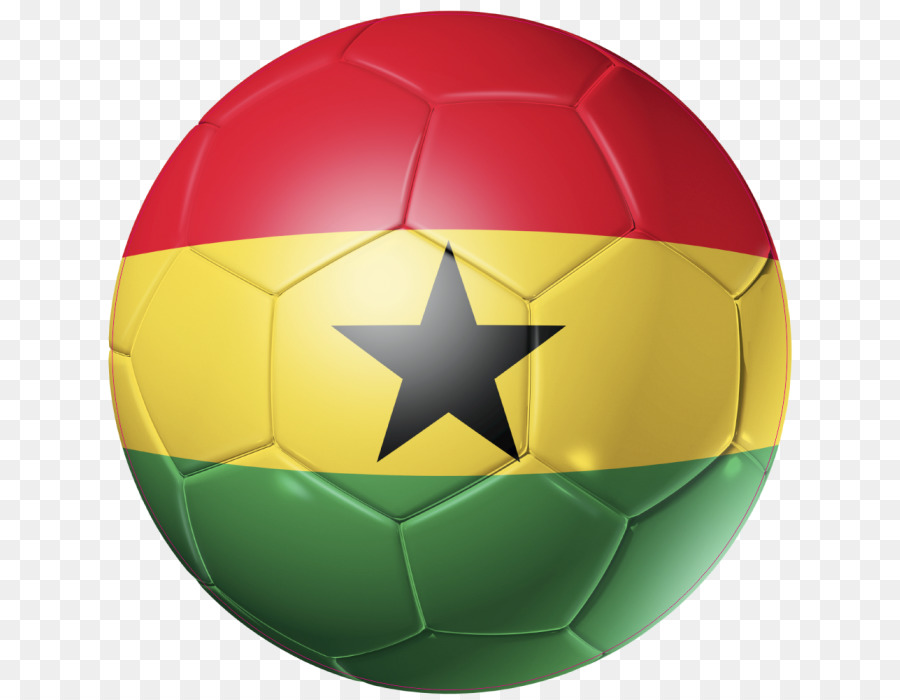 Ballon De Football Drapeau Du Ghana，Football PNG