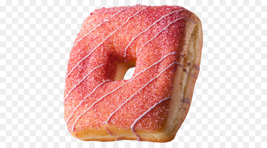 Beignet Carré Rose，Donut PNG