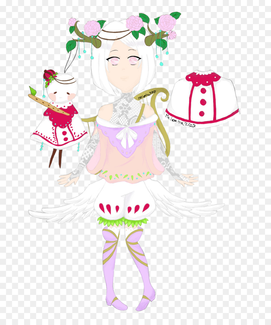 Costume，Coiffures PNG