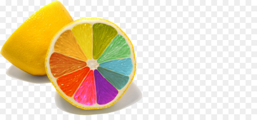 Citron Coloré，Fruit PNG