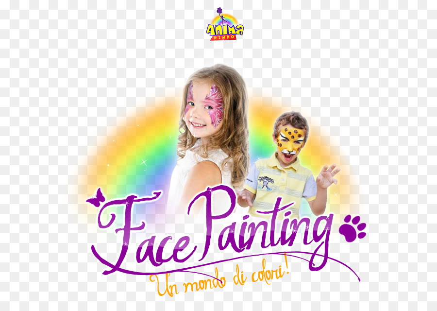 Peinture Faciale，Enfants PNG