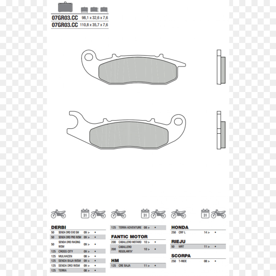 Plaquette De Frein，Brembo PNG