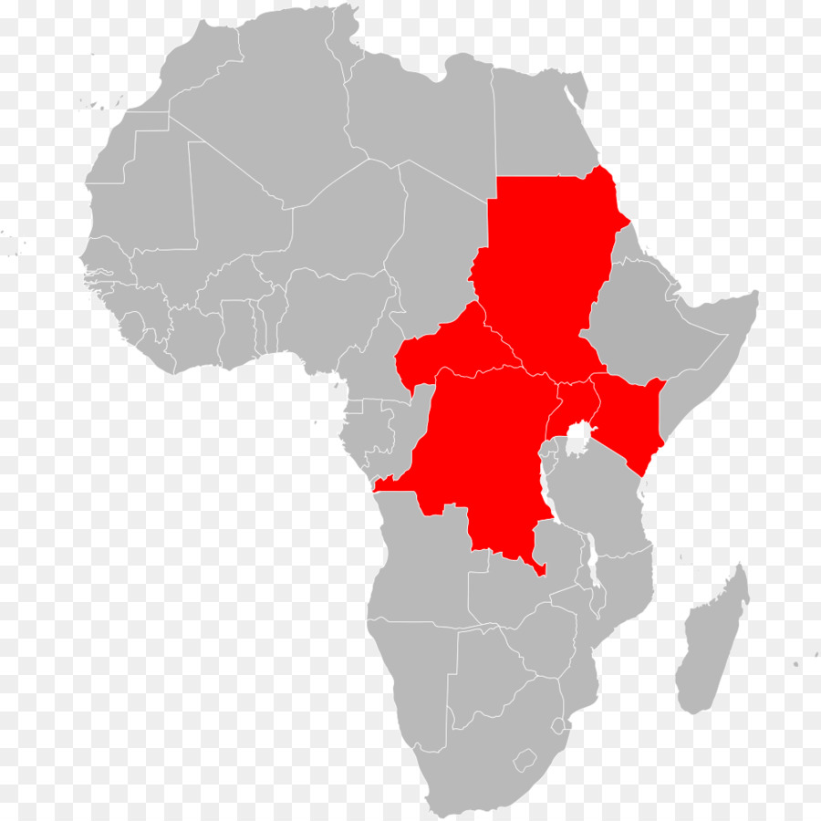 Carte Du Nigéria，Afrique PNG