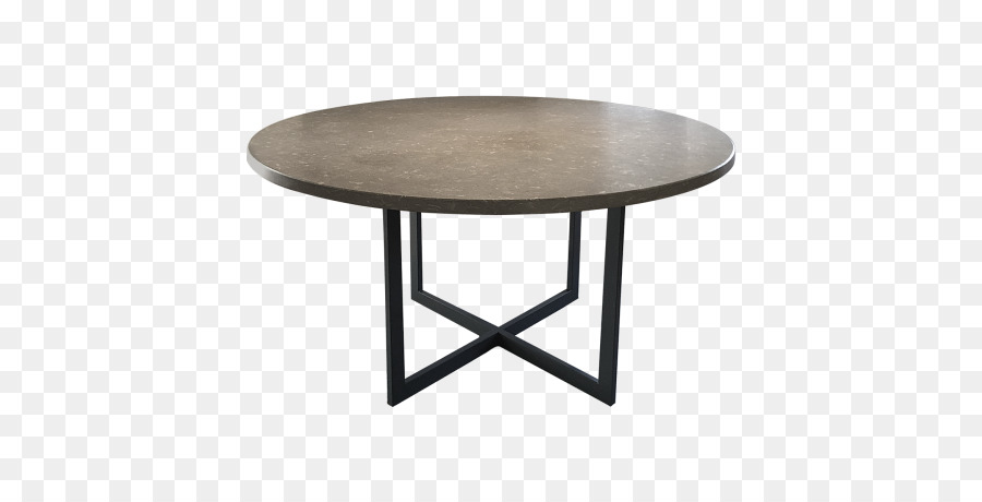 Table Ronde En Bois，Pieds En Métal PNG