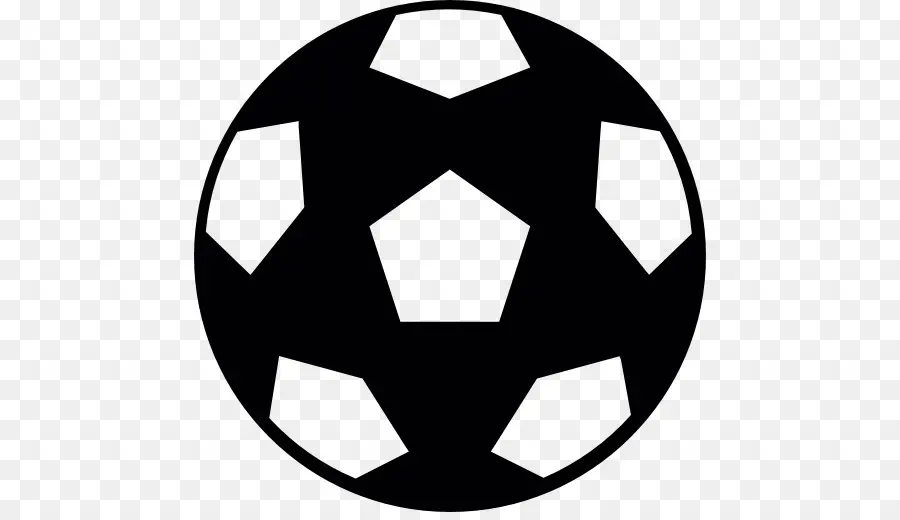 Ballon De Football，Noir PNG