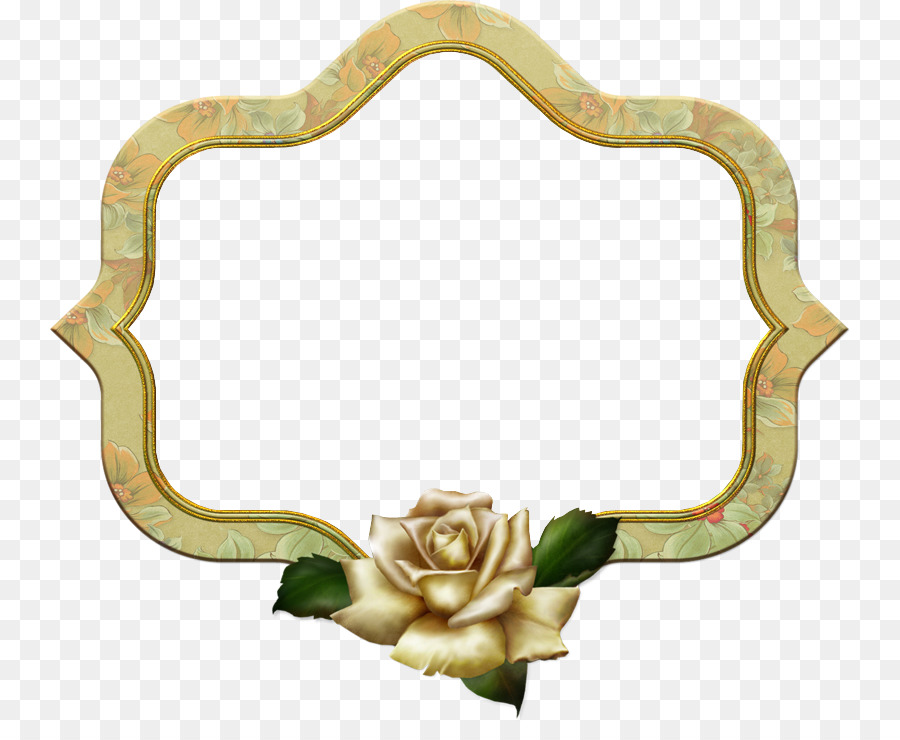 Cadre Décoratif，Rose PNG