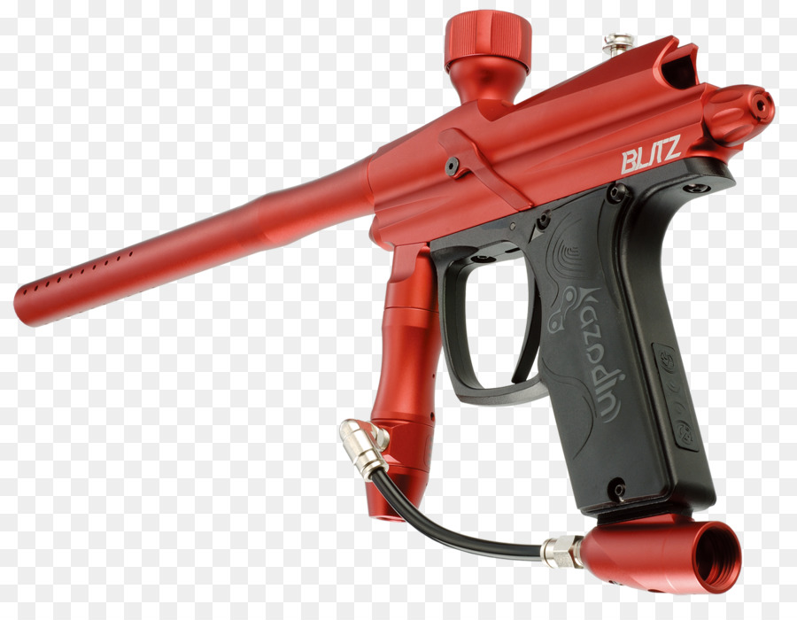 Pistolet De Paintball，Bleu PNG