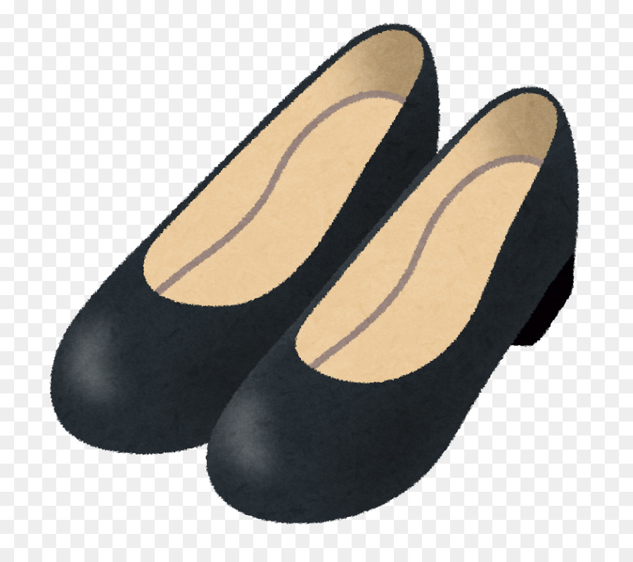 Ballet Plat，Cour Chaussure PNG