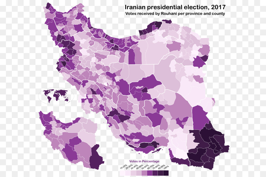 Carte électorale Iranienne，élection PNG