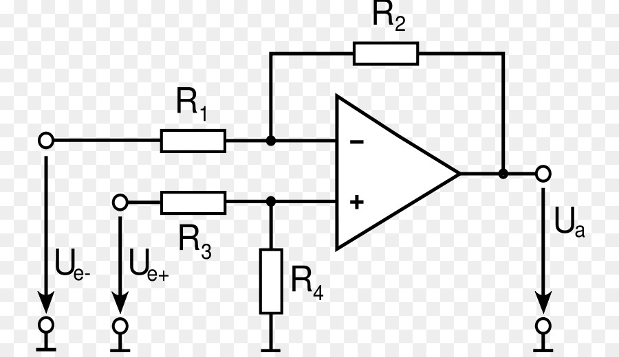 Circuit Amplificateur Opérationnel，électronique PNG