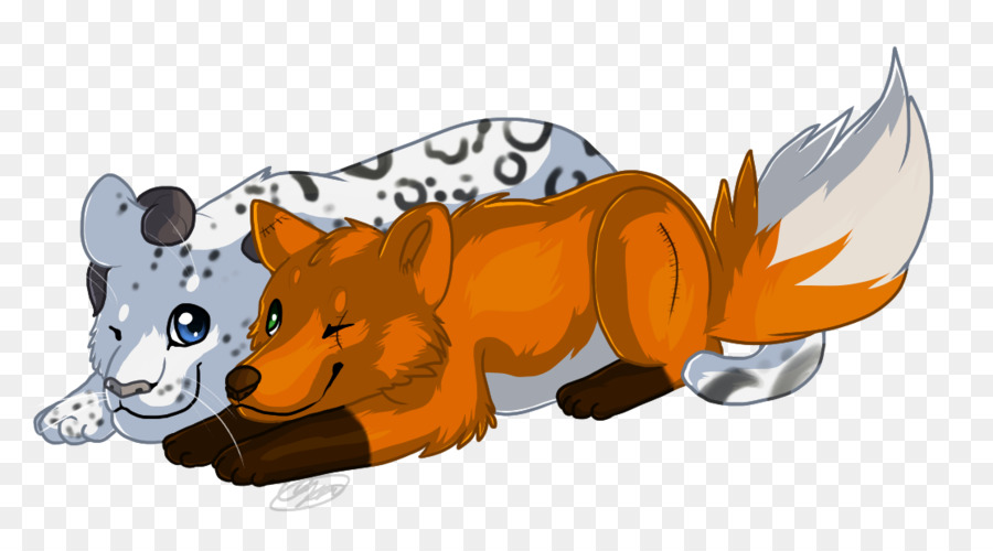 Renard Rouge，Dessin Animé PNG