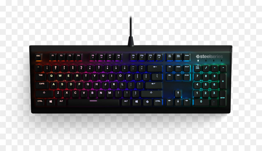 Clavier D Ordinateur，Steelseries Apex M750 Français PNG