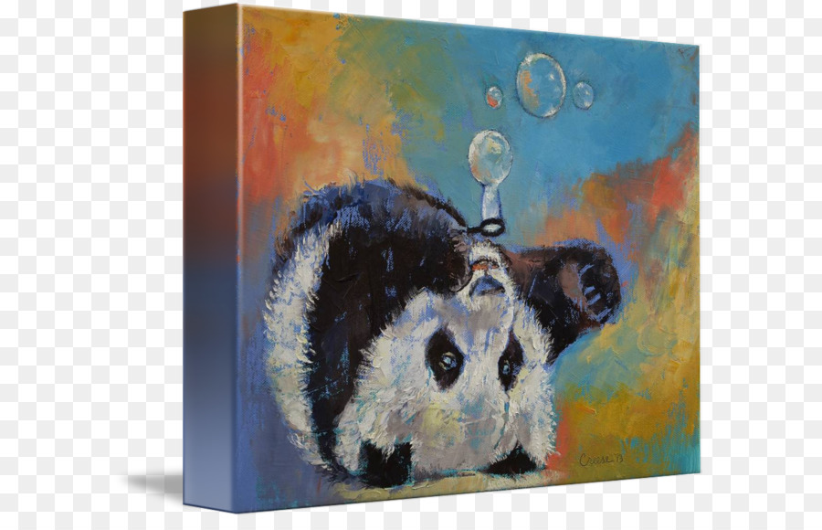 Peinture，Panda Géant PNG