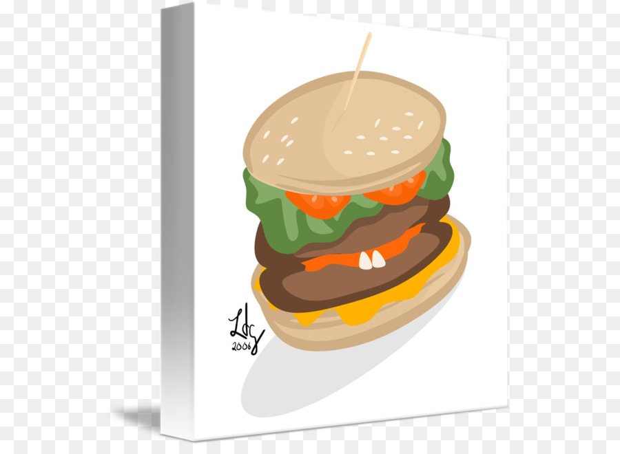 Cheeseburger，Burger Végétarien PNG