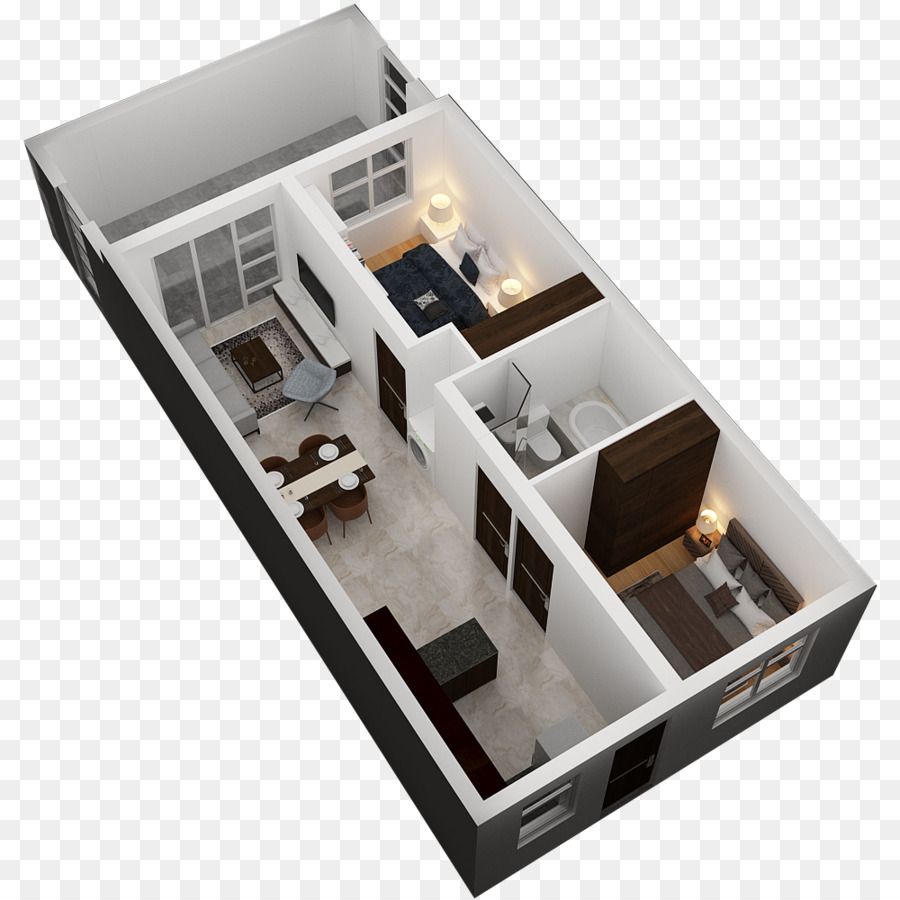 Disposition De L'appartement，Plan D'étage PNG