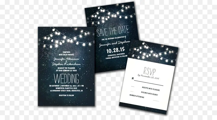 Invitations De Mariage，Rsvp PNG