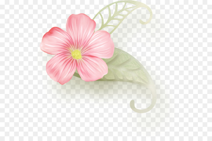 Fleur Rose，Feuille PNG