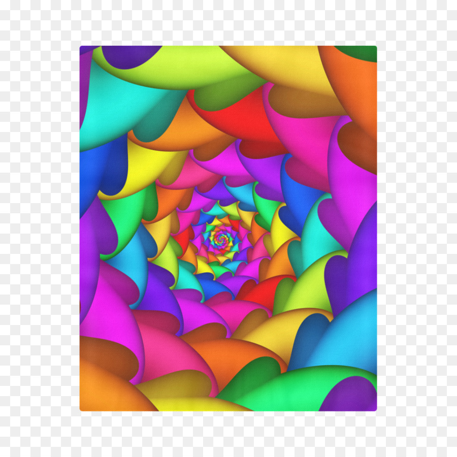 Arc En Ciel Rose，Spirale PNG