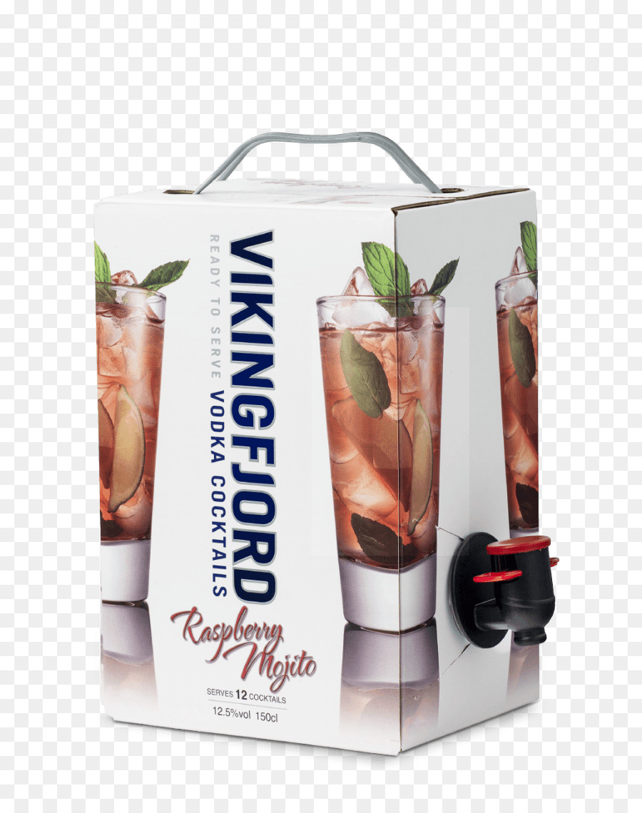 Mojito Aux Framboises Vikingfjord，Vodka PNG