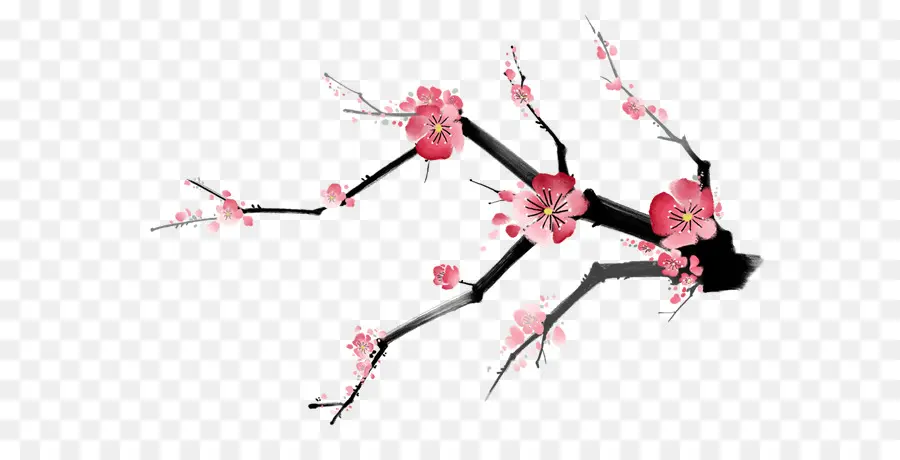 Branche De Fleurs，Fleurir PNG