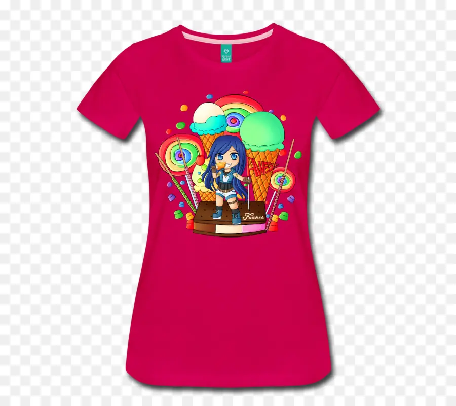 T Shirt Rouge，Dessin Animé PNG