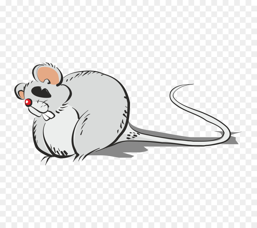 Rat De Dessin Animé，Souris PNG