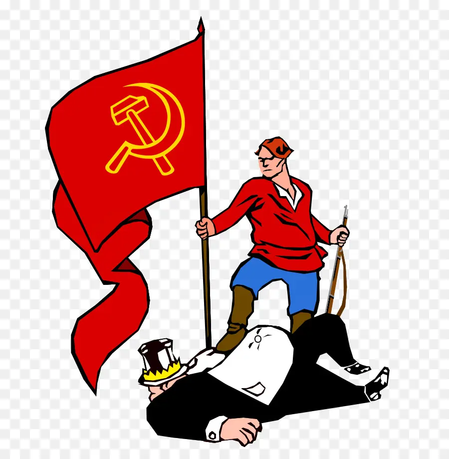 Drapeau Communiste，Rouge PNG