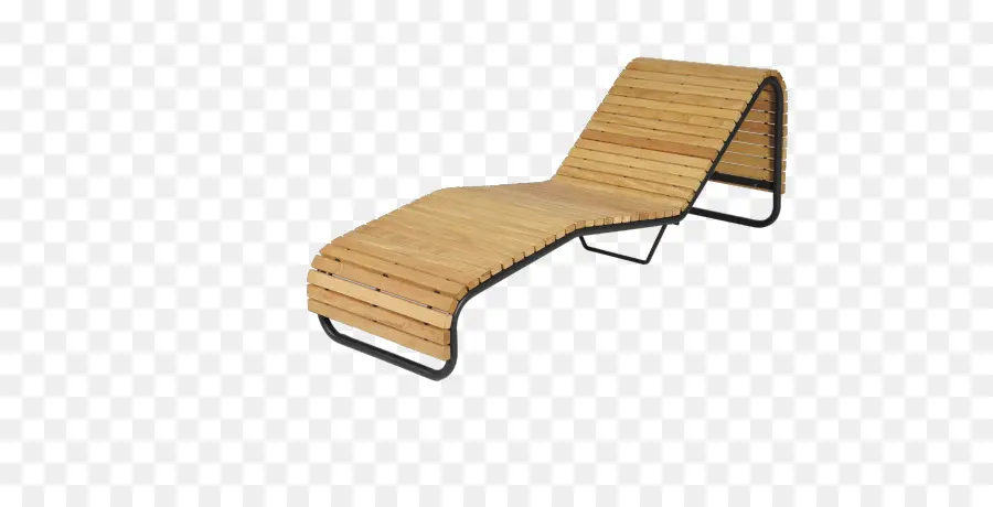 Chaise Longue En Bois，Se Détendre PNG