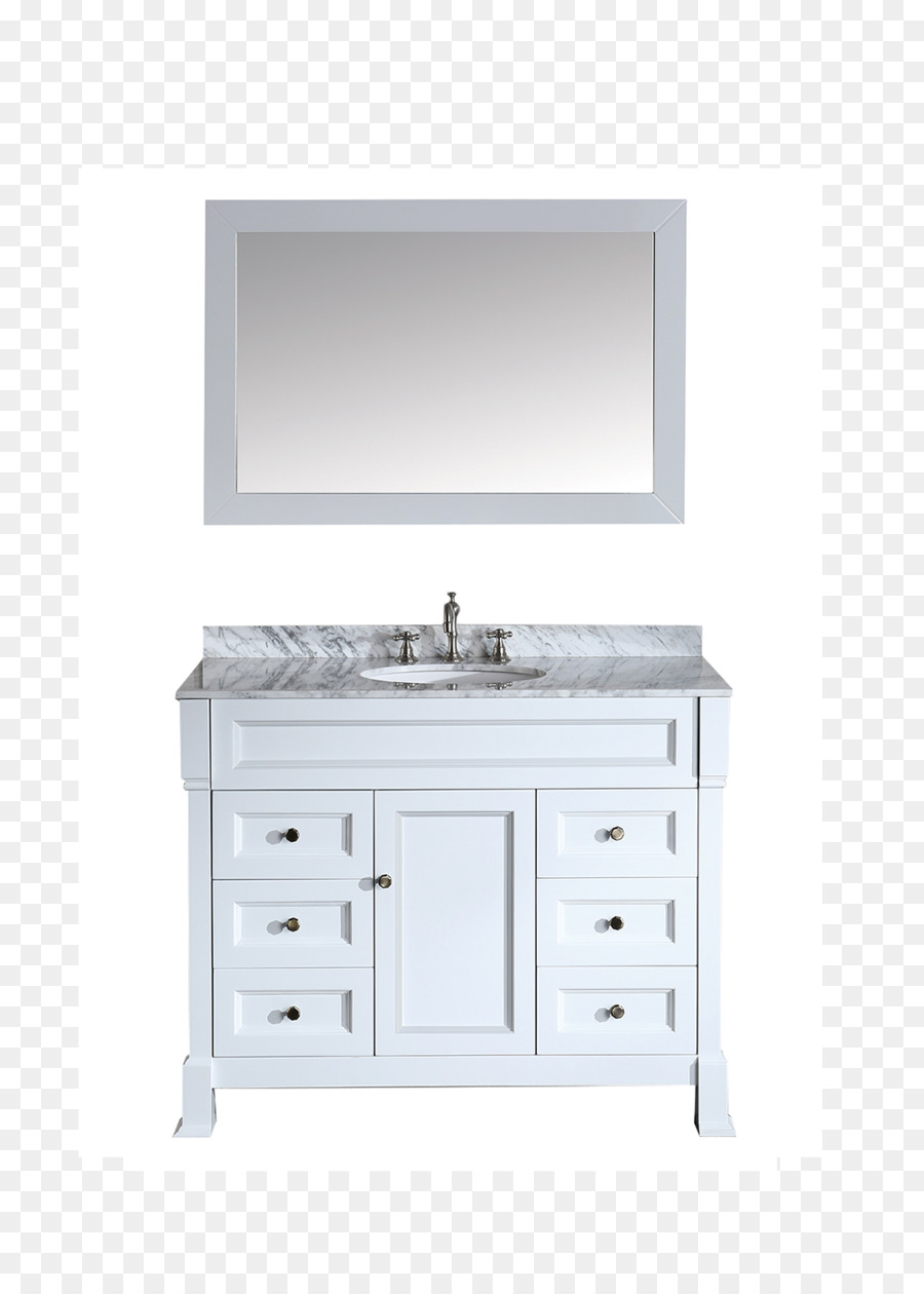 Vanité De Salle De Bain，Miroir PNG