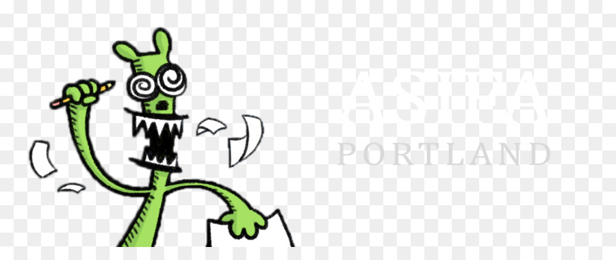 Monstre Vert，Crayon PNG