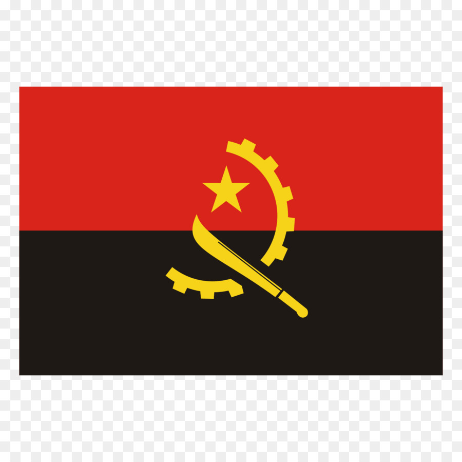 Drapeau Angolais，National PNG