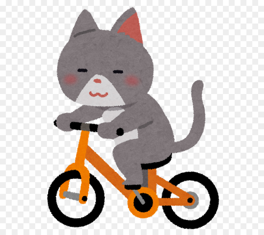 Chat à Vélo，Vélo PNG