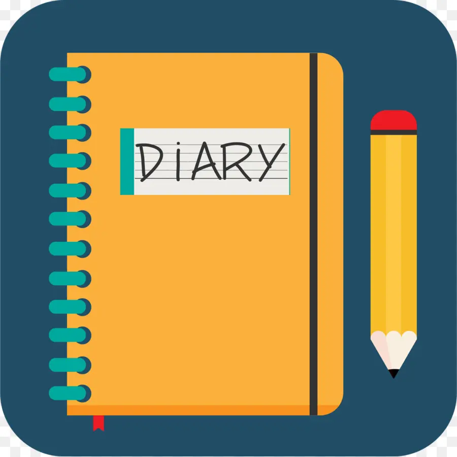 Journal Et Crayon，Carnet De Notes PNG