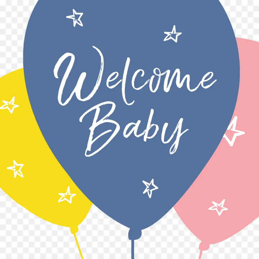 Bienvenue Bébé，Célébration PNG