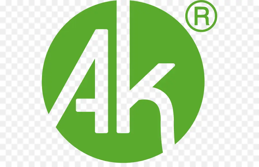 Logo 4k，Vert PNG