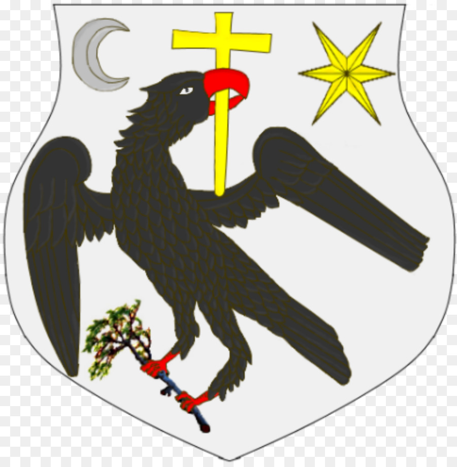 Aigle Avec Croix，Bouclier PNG