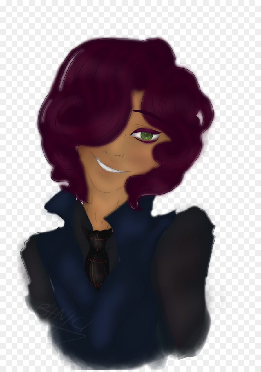 Cheveux Noirs，Dessin Animé PNG