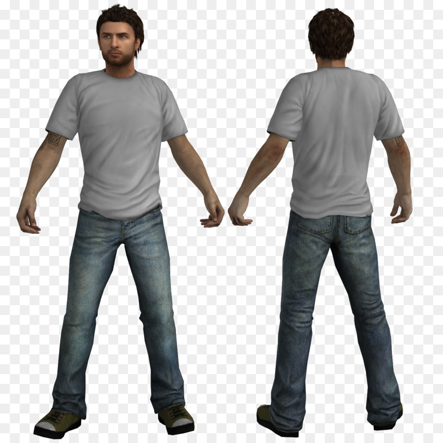 Jeans，Tshirt PNG