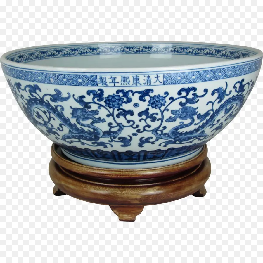 Bleu Et Blanc De La Poterie，Joseon En Porcelaine Blanche PNG