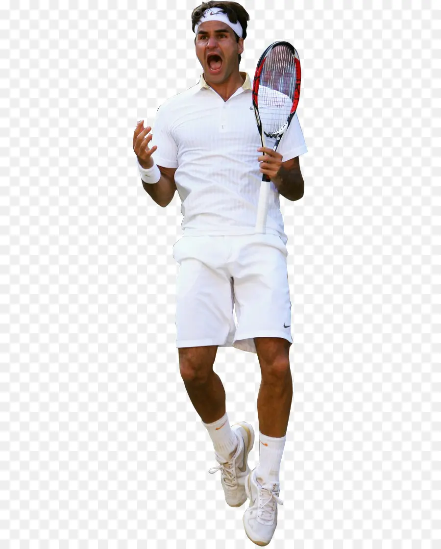 Joueur De Tennis，Raquette PNG