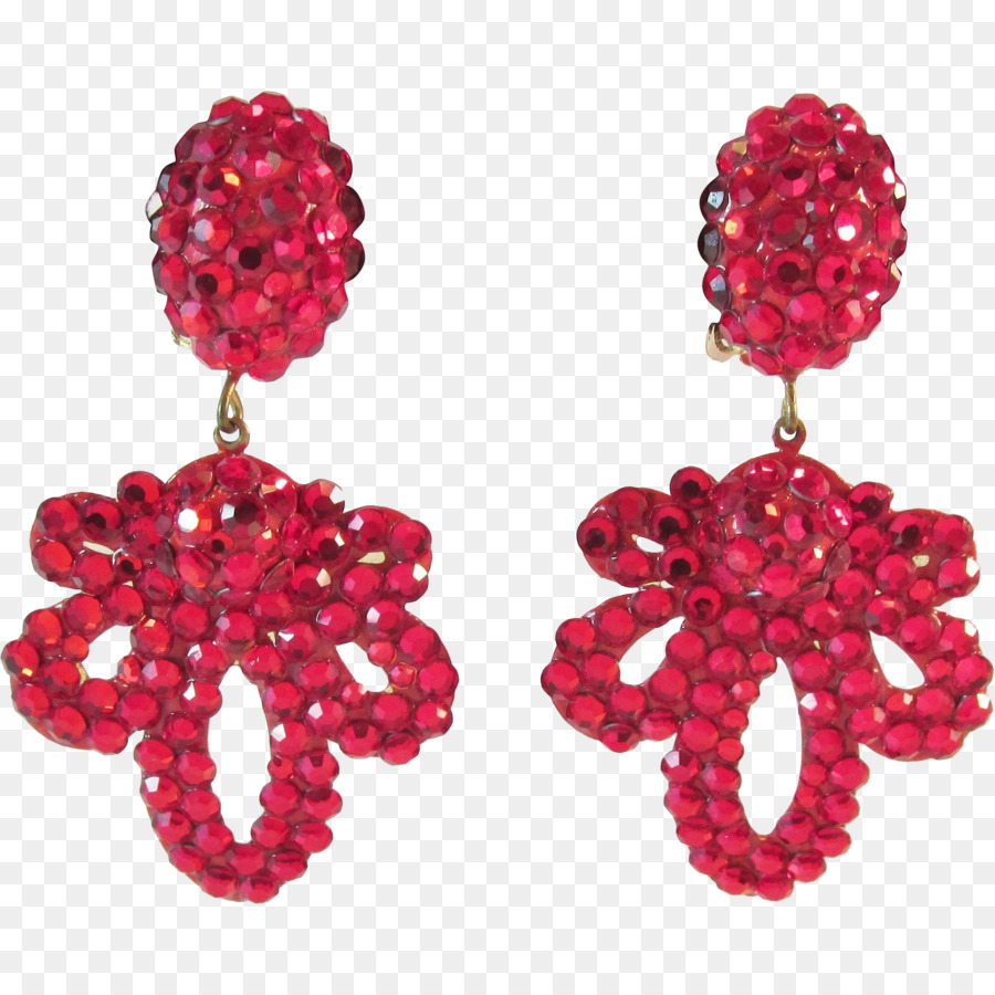 Rubis，Boucle D Oreille PNG