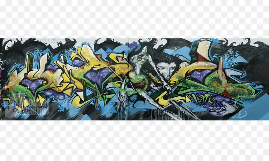 Graffiti，Fresque PNG