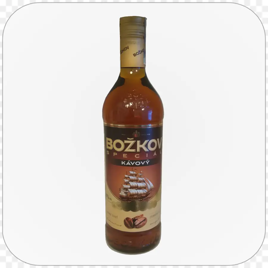 Bouteille Božkov，Alcool PNG